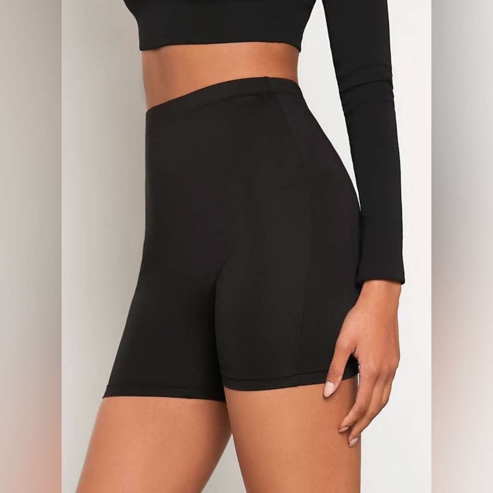 SHEIN high waisted biker shorts